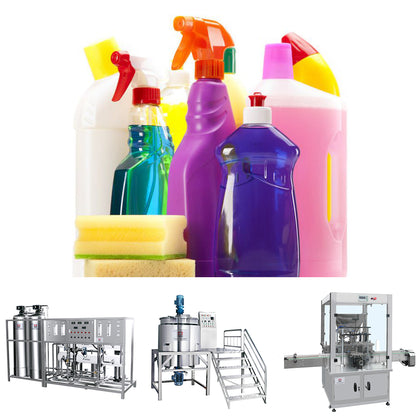 Dây chuyền sản xuất chất lỏng giặt